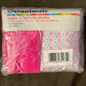 NWT 2 Crib Sheets
